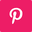 pink pinterest logo