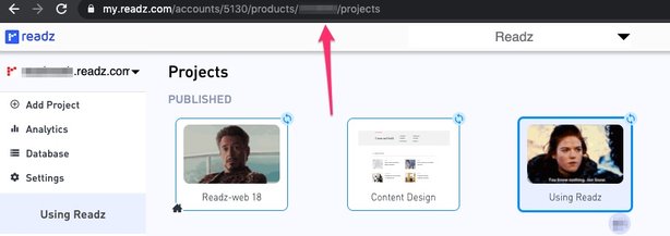Custom_URL_-_find_project_id