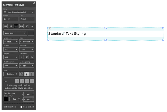 Element_Text_Styling